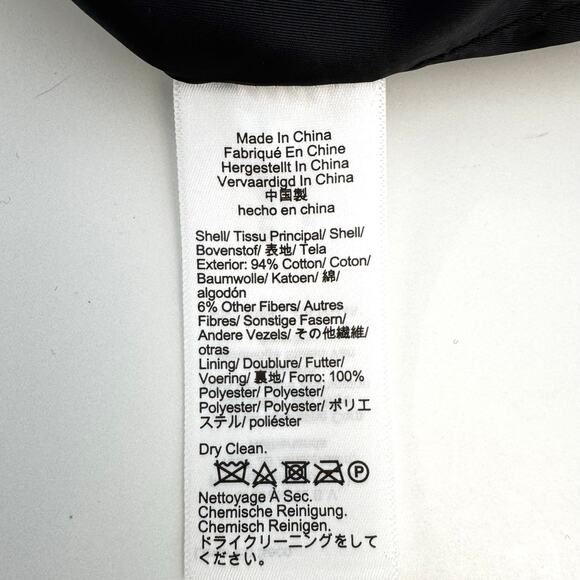 J. Crew Collection Helena Black Metallic Corduroy Jacket Blazer 14 NWT - Picture 15 of 15